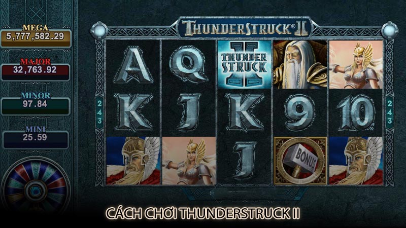 Cách chơi Thunderstruck II